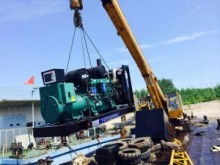 200KW潍柴机组交付水电站用户