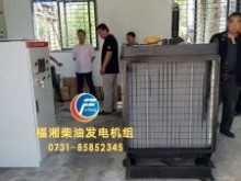 300KW福湘发电机组交付医院用户