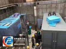 两台450KW集装箱式发电机组交付医院用户