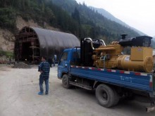 福湘牌300KW上柴东风动力发电机组交付铜仁矿山业主