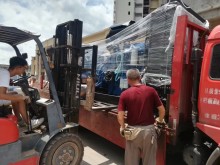 福湘公司-航天福湘牌玉柴动力、熊猫绿能动力配套广州道依茨发电机送达用户现场