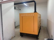 湖南福湘发电设备有限公司:航天福湘牌低噪音发电机组安装完毕交付用户