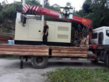 航天福湘-潍柴动力静音发电机组交付用户