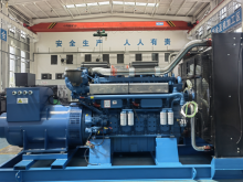 1000kw玉柴动力发电机组交付客户现场