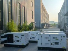 4套定制款静音柴油发电机组出口巴西